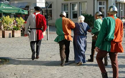 Die Diebin wird verhaftet - Stadtwache Soest